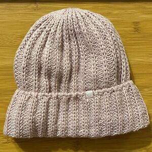 Apana Soft Pink Beanie Lined in Thick Fleece